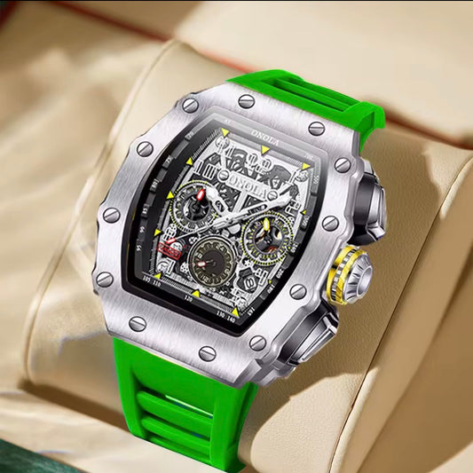 Classic Luminous Quartz Men’s Watch | Luxury Waterproof Casual Sports Chronograph