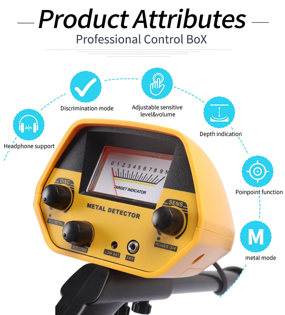 HOT SALE Underground Metal Detector For Treasure Hunting