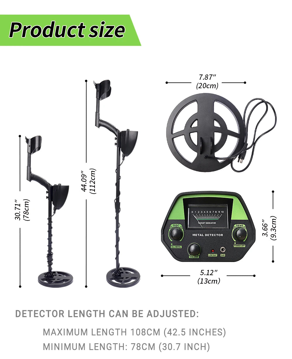 HOT SALE Underground Metal Detector For Treasure Hunting