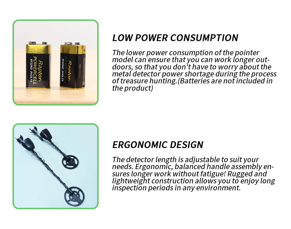 HOT SALE Underground Metal Detector For Treasure Hunting