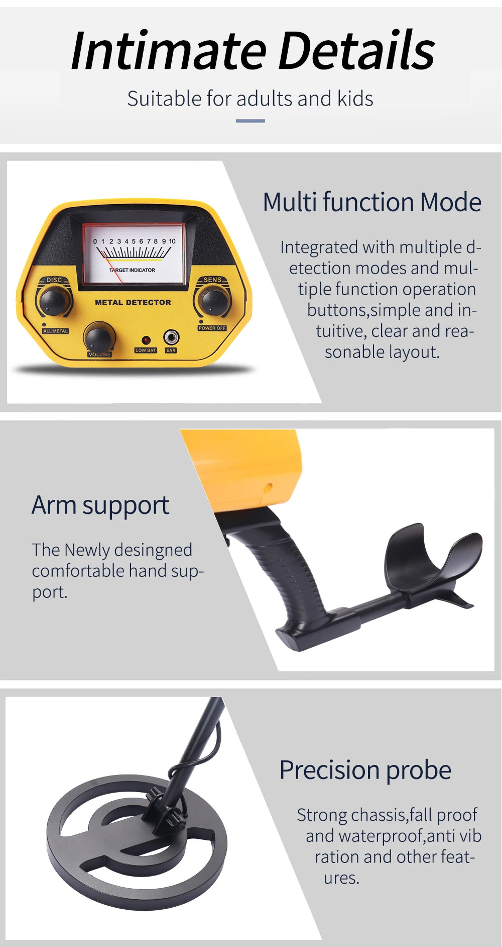 HOT SALE Underground Metal Detector For Treasure Hunting