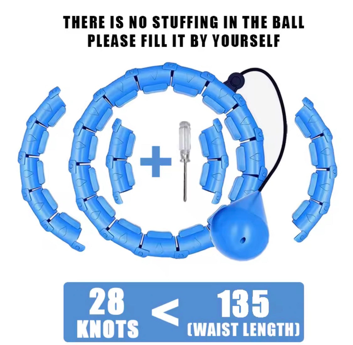 Adjustable Sport Hoops Thin Waist Exercise