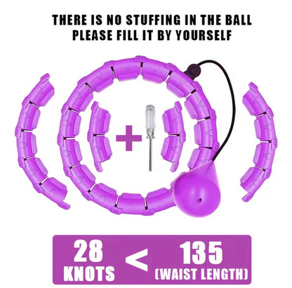 Adjustable Sport Hoops Thin Waist Exercise