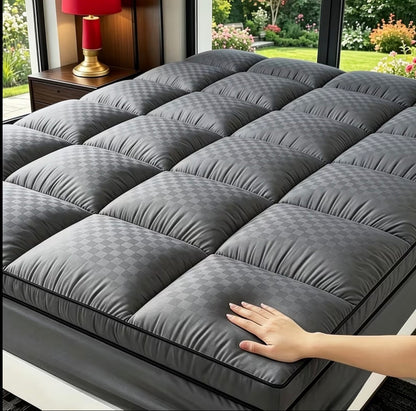 Cooling Mattress Pad Cover - Soft Pillow Top 8-21 Inch Deep Pocket Fitted Protector