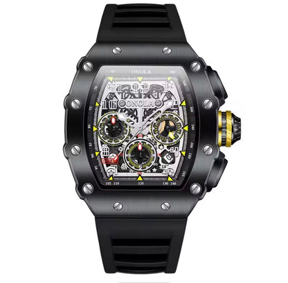 Multifunction Luxury Waterproof Luminous Sports Casual Quartz Men Watch.