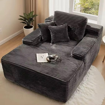 Lazy floor sofa Vacuum Compression One-piece Formed High-density Full Sponge Sofa for Living Room