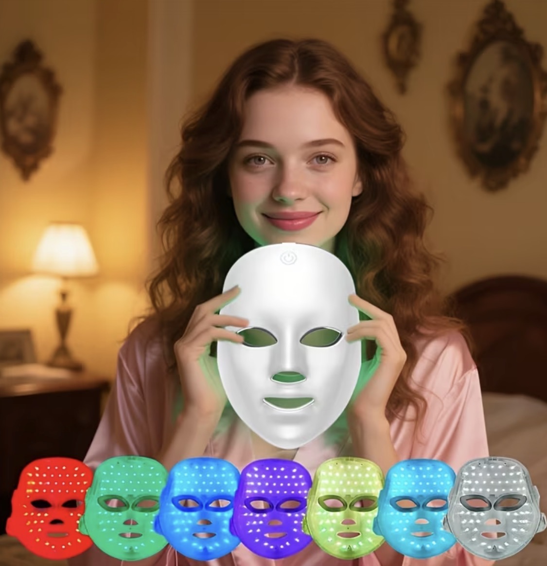 7-Function Color Facial Skincare Mask