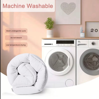 Comfortable Mattress Cover That Is Thickened And Features Stretchable Pockets to Fit Mattresses from 8 to 21 Inches Deep.