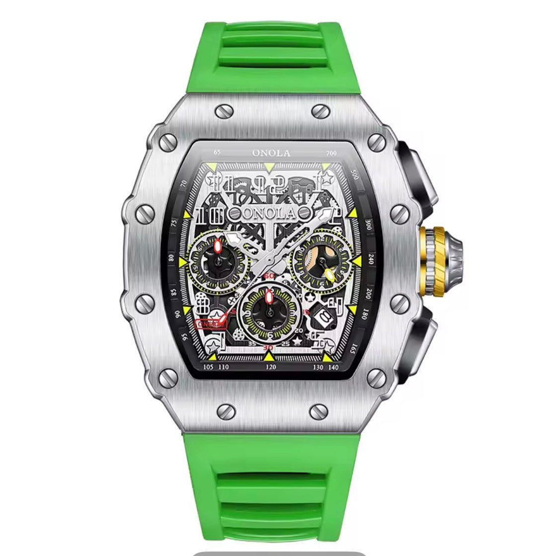 Multifunction Luxury Waterproof Luminous Sports Casual Quartz Men Watch.