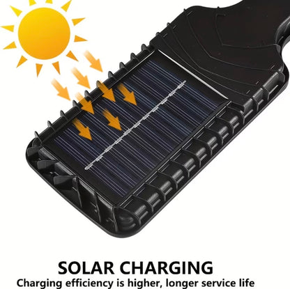 2-4 Pack Solar-Powered Street Lights, 3-Mode LED Outdoor Security Spotlights for Garden & Porch