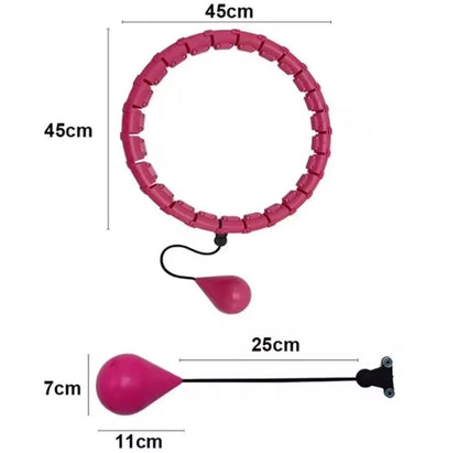 Adjustable Sport Hoops Thin Waist Exercise