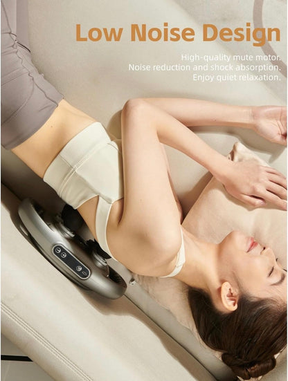 Handheld Tapping Massage Gun, 6-head Deep Tissue Massager, Multi-head Vibration Massager.