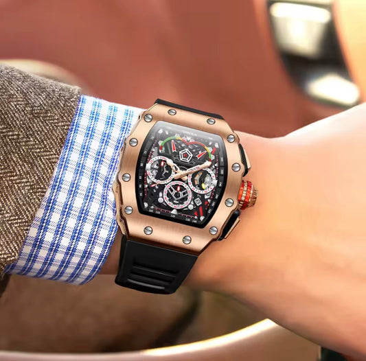 Classic Luminous Quartz Men’s Watch | Luxury Waterproof Casual Sports Chronograph