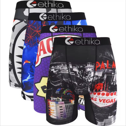 Men’s Ethika Boxer Briefs Assorted 4&6 Pack | Random Multi-Pack Underwear Lot