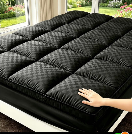 Cooling Mattress Pad Cover - Soft Pillow Top 8-21 Inch Deep Pocket Fitted Protector