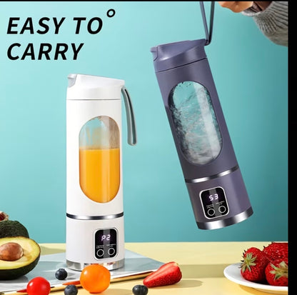 USB Rechargeable Portable Blender and Handheld Juicer.