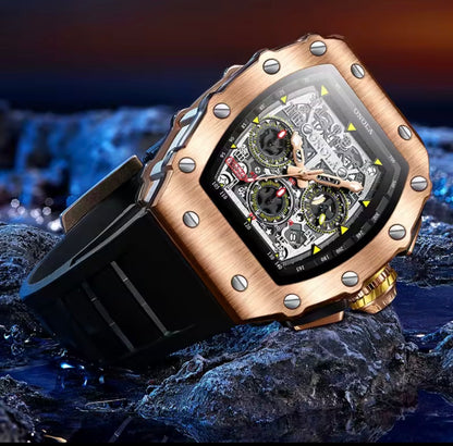 Multifunction Luxury Waterproof Luminous Sports Casual Quartz Men Watch.