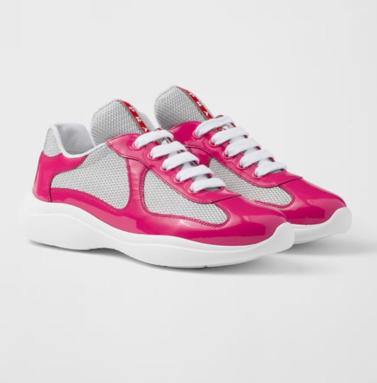 Prada America's Cup biker fabric sneakers