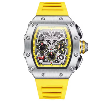 Multifunction Luxury Waterproof Luminous Sports Casual Quartz Men Watch.