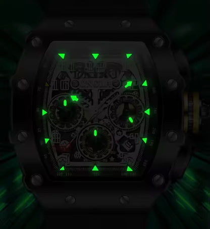 Multifunction Luxury Waterproof Luminous Sports Casual Quartz Men Watch.