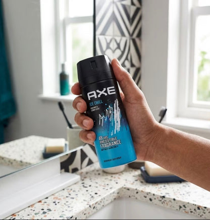 AXE Ice Chill Body
Spray 150ml (6-Pack)