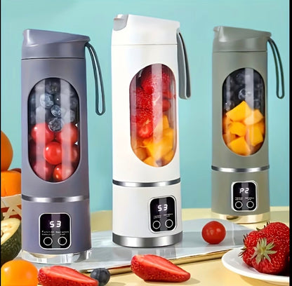 USB Rechargeable Portable Blender and Handheld Juicer.