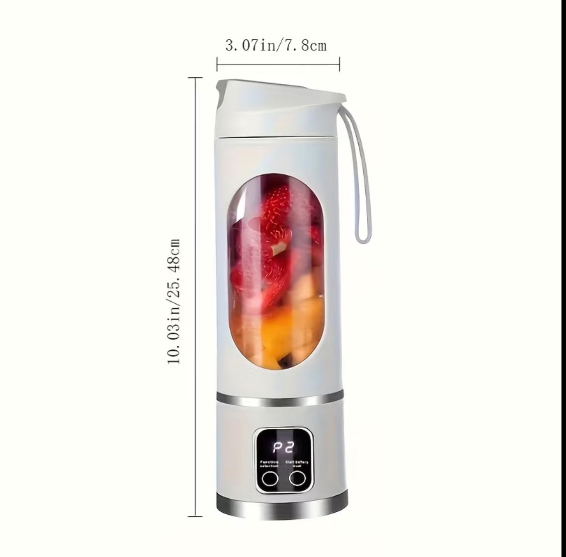 USB Rechargeable Portable Blender and Handheld Juicer.