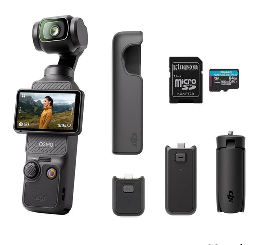 DJI Osmo Pocket 3 Camera Creator Combo 9.4MP Black