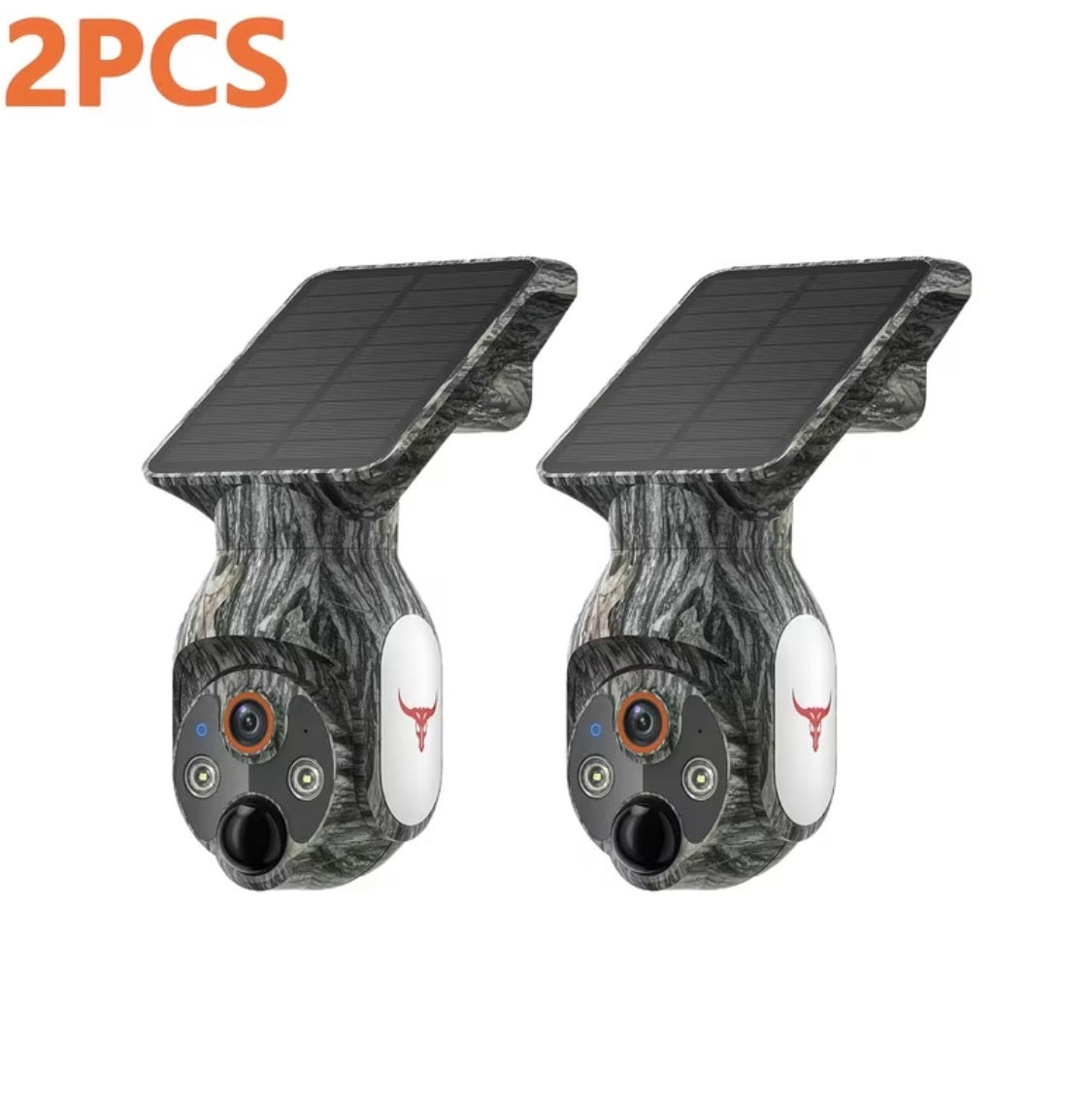 1080P Solar Security Cameras Wireless Outdoor, 360° View Pan/Tilt, 2.4Ghz WiFi Outside, Color Night Vision, Real-Time Alerts, Cloud Storage, 2-Way Audio