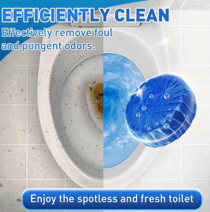 48-Pack Automatic Toilet Cleaner Tablets & Deodorizer Gel