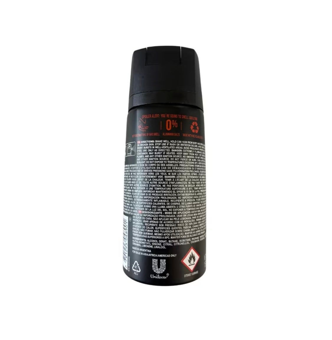 AXE Musk Deodorant Body Spray | Cinnamon & Amber Scent, 5.08 oz (6-Pack)