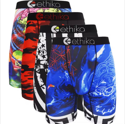 Men’s Ethika Boxer Briefs Assorted 4&6 Pack | Random Multi-Pack Underwear Lot