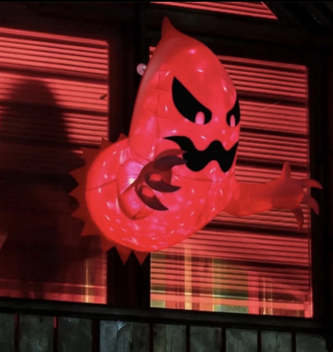 Battery-Operated Halloween Inflatable Ghost Decor - Indoor/Outdoor Courtyard Sign