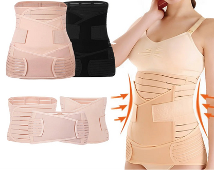 3‑in‑1 Postpartum Belly Band & Waist Trainer