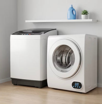 Compact Smart Washer & Dryer Set (Shipped Separately) — Quiet & Space-Saving