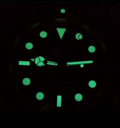Submariner Style Black Dial Wall Clock | Silent Sweep Quartz Timepiece
