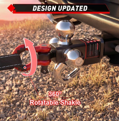 Triple Ball Mount Trailer Hitch - 11,500 lbs GTW