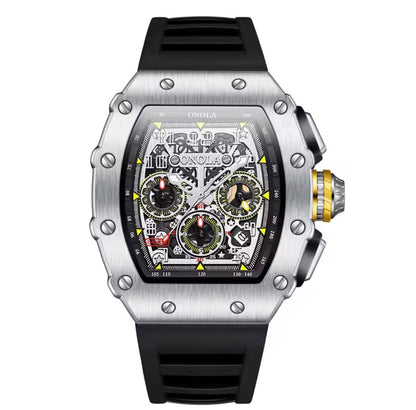 Multifunction Luxury Waterproof Luminous Sports Casual Quartz Men Watch.