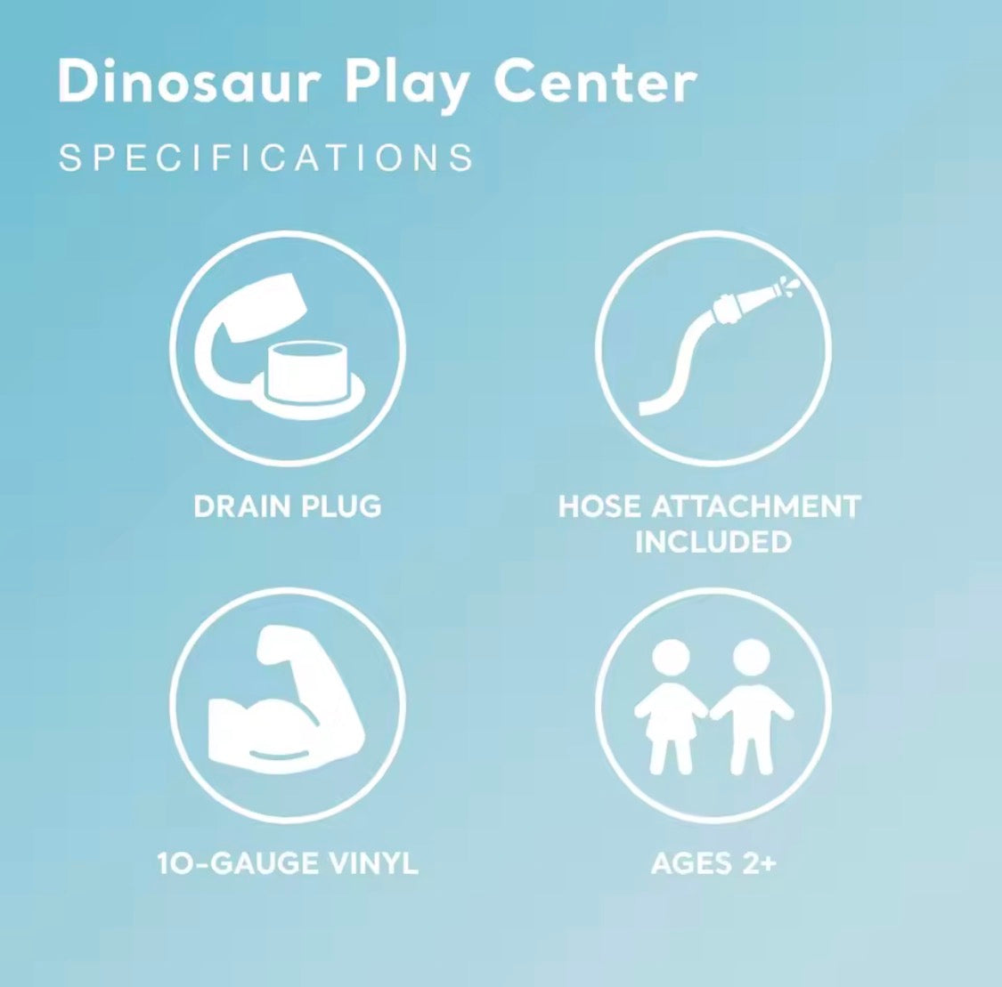 Inflatable Dinosaur Play Pool Slide, Water Sprayer with Balls for Outdoor Fun.