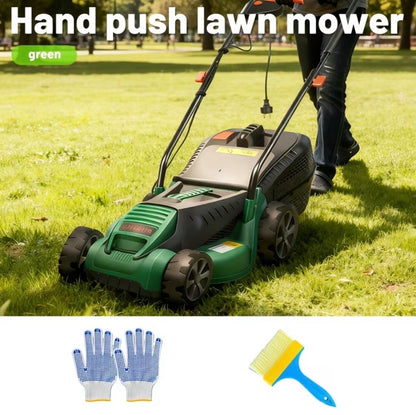 Corded Electric Lawn Mower, 3-Speed Height Adjustment 7.93gal Grass Box.