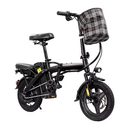 Urban Explorer Daily Ride 48V 10.4Ah Compact Electric Bicycle With LCD Display 500W 28km
Range.