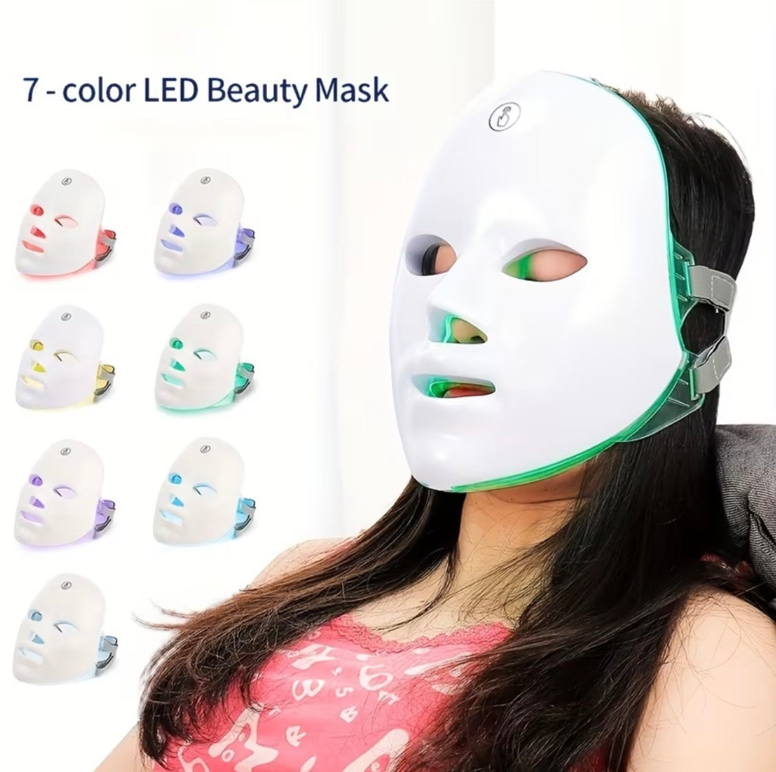7-Function Color Facial Skincare Mask
