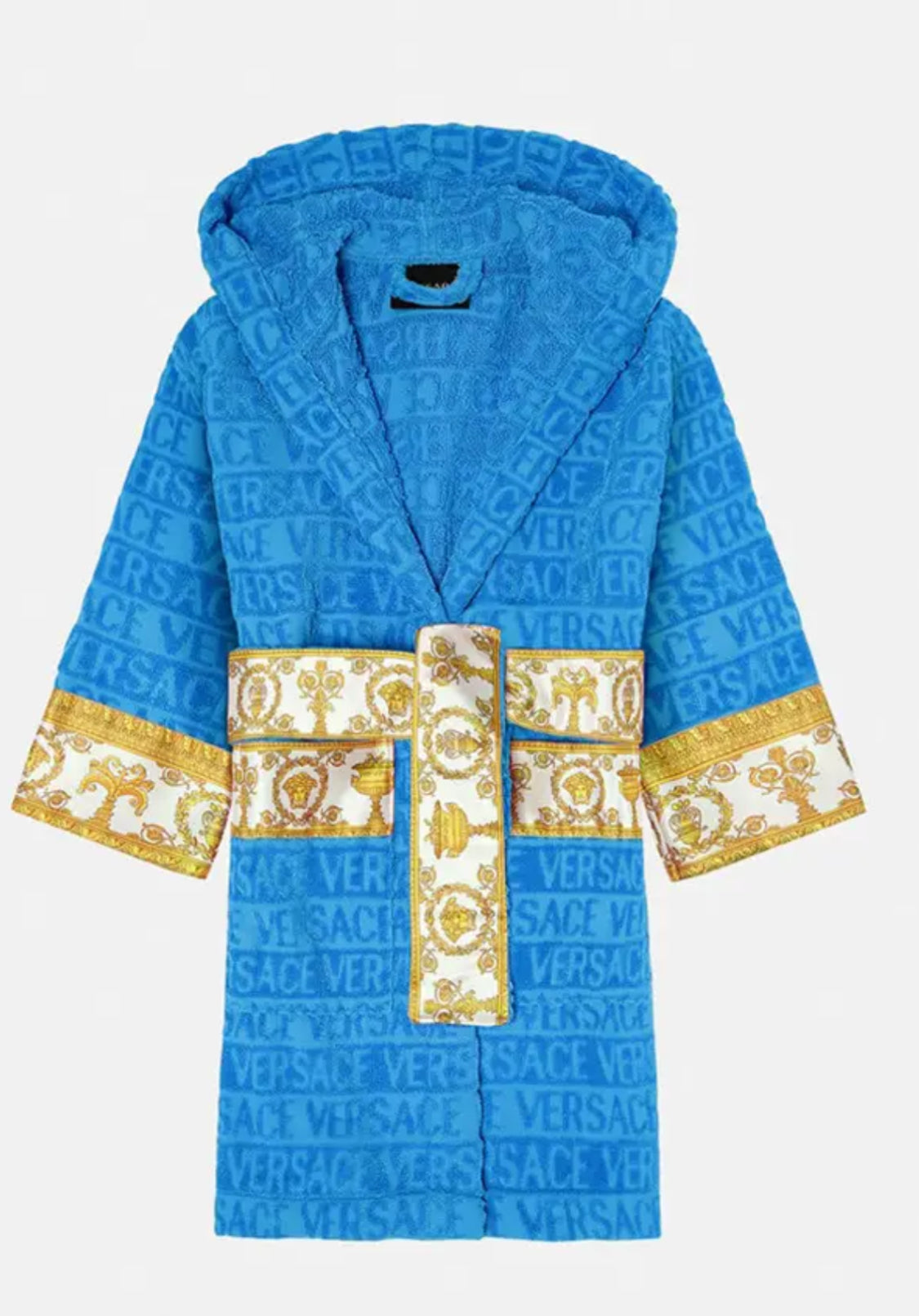 Versace Long Sleeve Winter Bath Robe For Men And Women