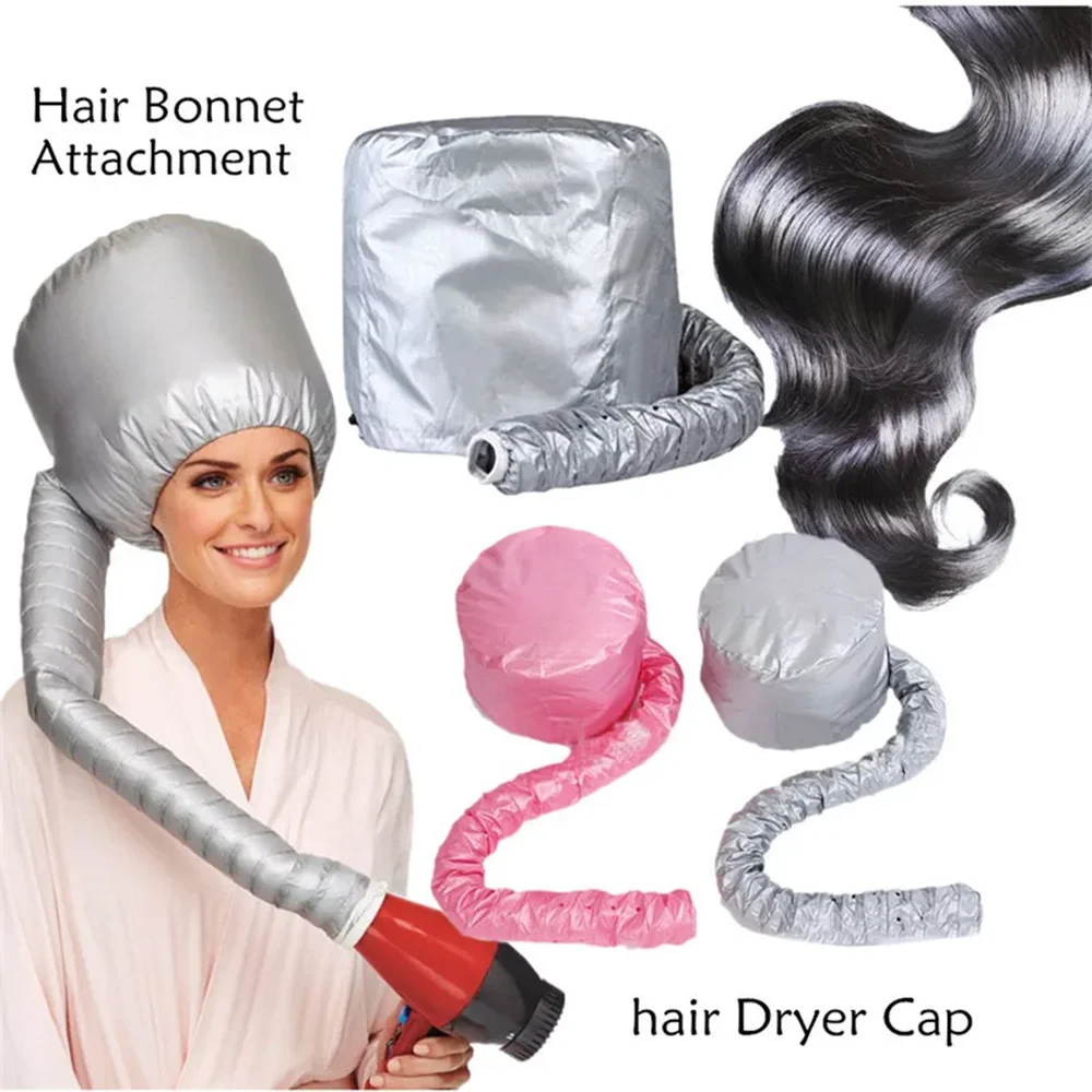 Portable Hair Bonnet Hair Dryer Cap Quick Heating Fast Dry Set.