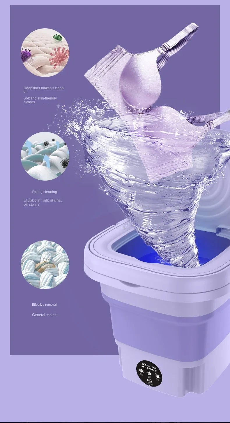 Portable Folding Washing Machine