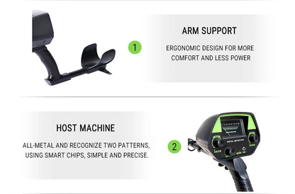 Underground Metal Detector For Treasure Hunting