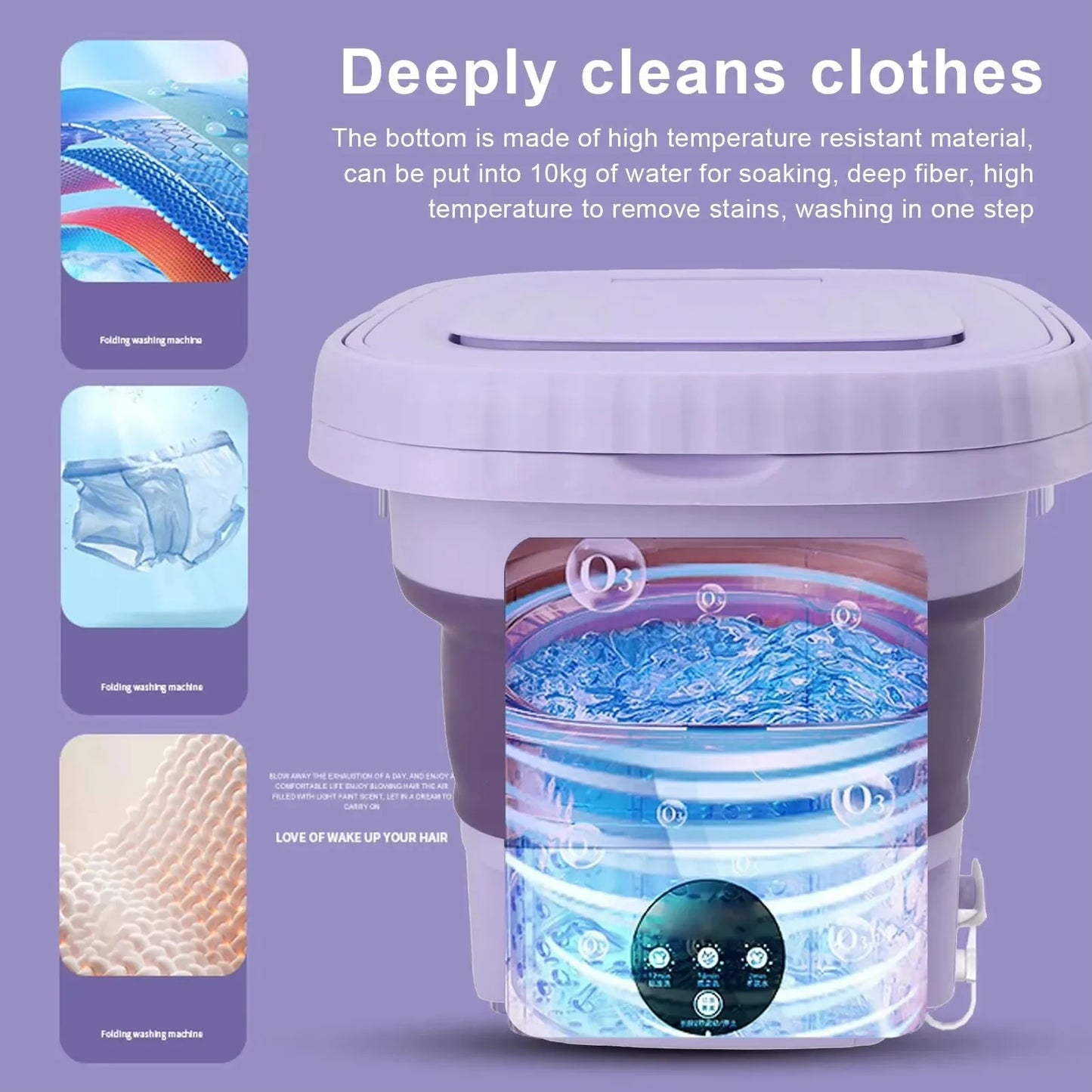 Portable Folding Washing Machine