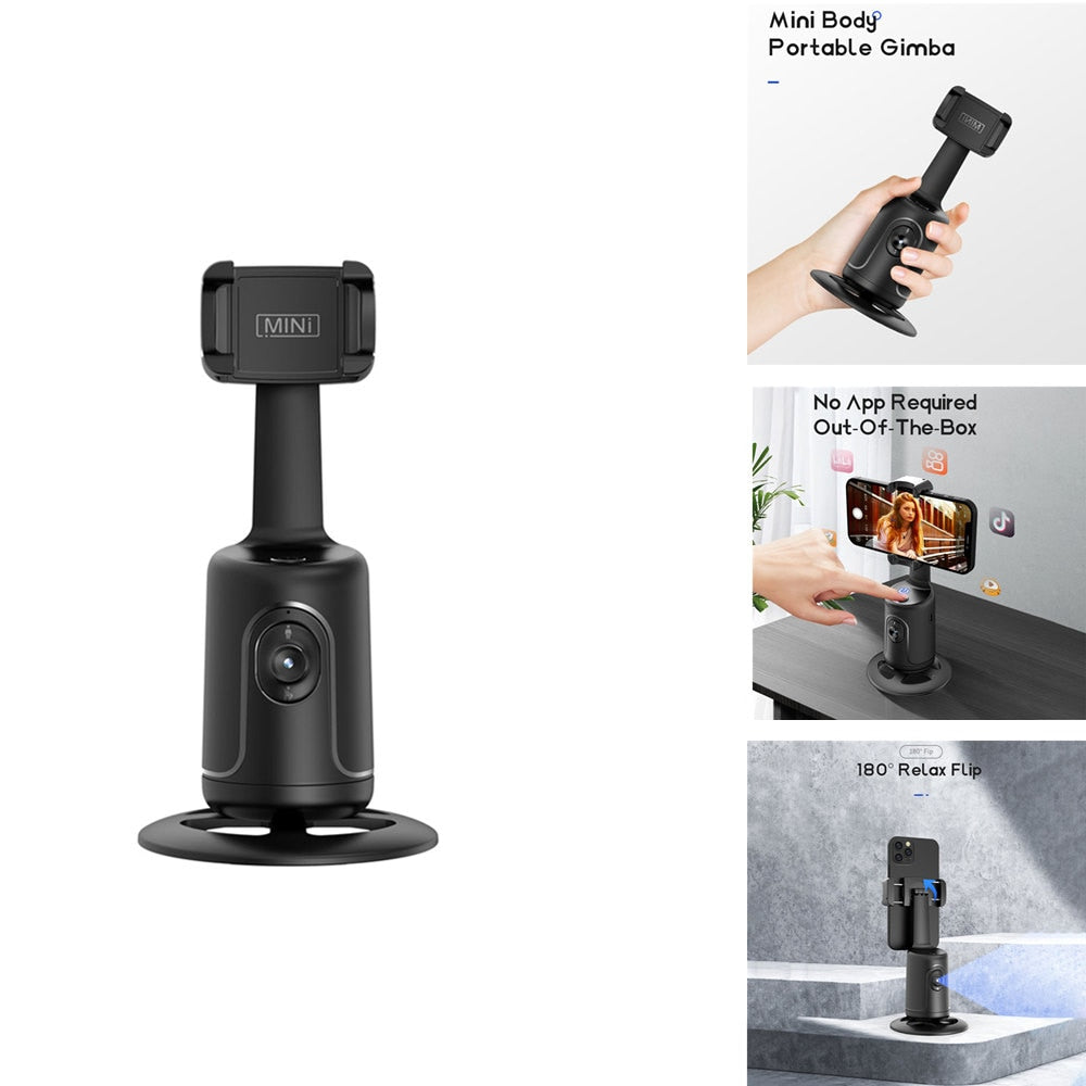 Auto Face Tracking Gimbal Phone Vlog Live Phone selfie Smart stick holder