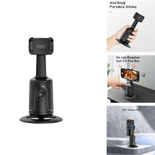 Load image into Gallery viewer, Auto Face Tracking Gimbal Phone Vlog Live Phone selfie Smart stick holder
