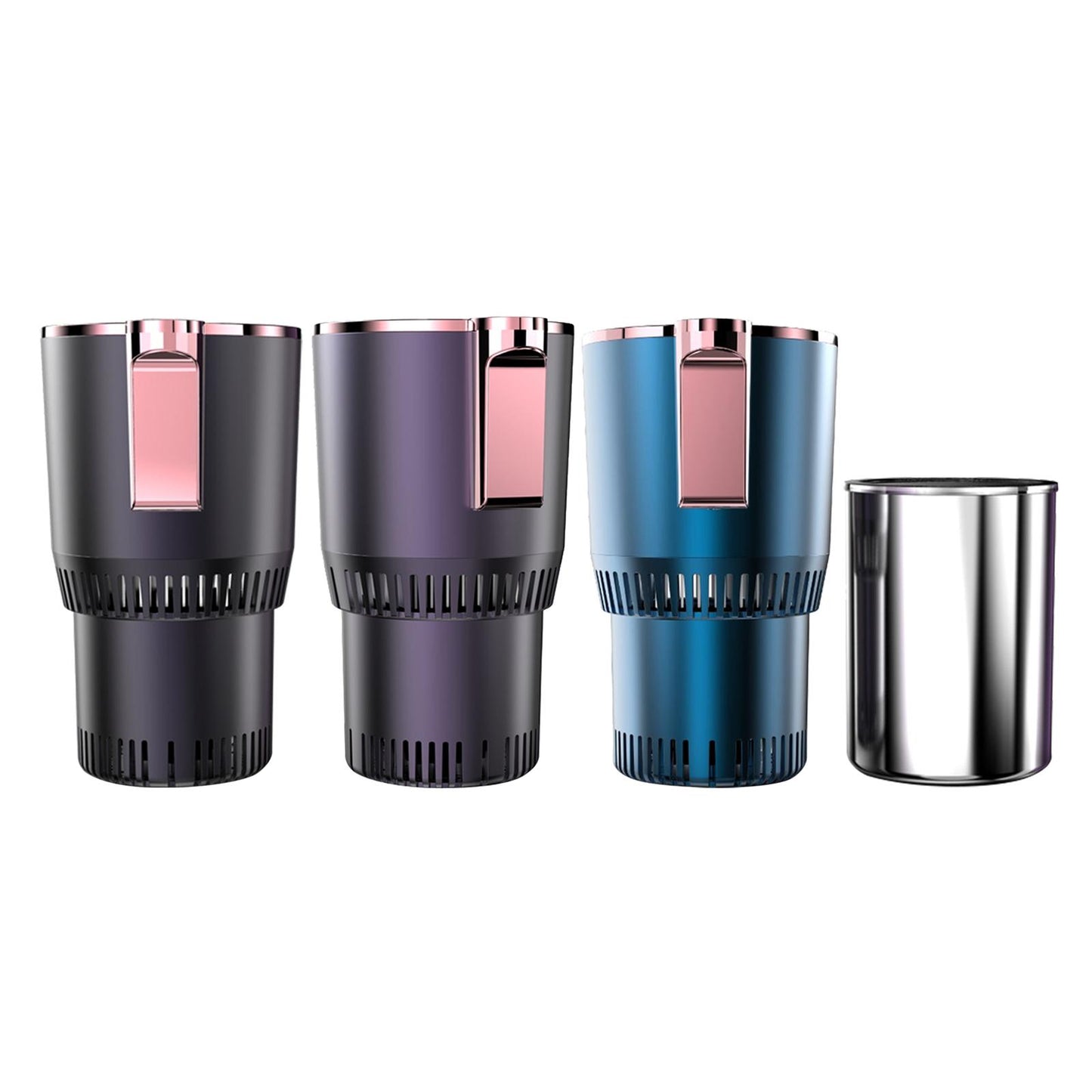 Electric Cold and Warmer Cooler Beverage Mug LED Temperature Display